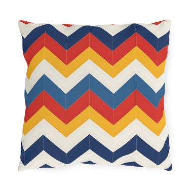 Chevron Vibes Outdoor Throw Pillow